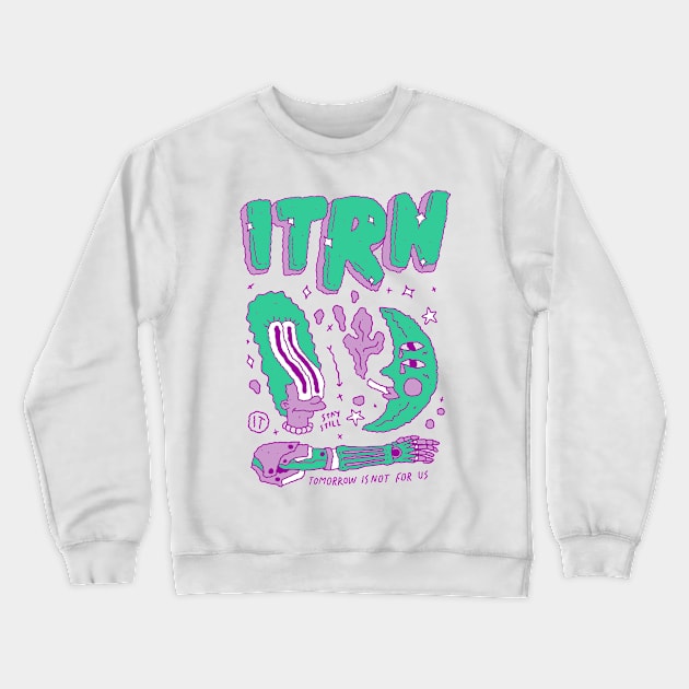 doddle cartoon Crewneck Sweatshirt by itrnstudio